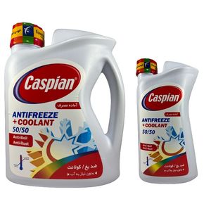 ضدیخ خودرو کاسپین مدل am 2l50_50+am 1l 50_50  وزن 3000 گرم مجموعه 2 عددی